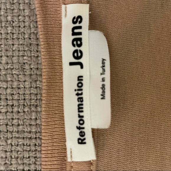 Reformation Tan Tencel Tee - Such a Good Staple! - Picture 3 of 4